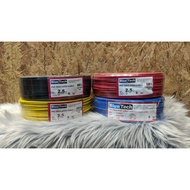 1.5mm, 2.5mm BTE Blue Tech PVC Insulated Cable 100% Pure Cooper Cable SIRIM and MS Approved Black Gr