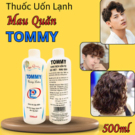 Thuốc Dung dịch uốn lạnh Tommy mau quoăn và siêu quăn - dạng chai 500ml hàng chính hãng .