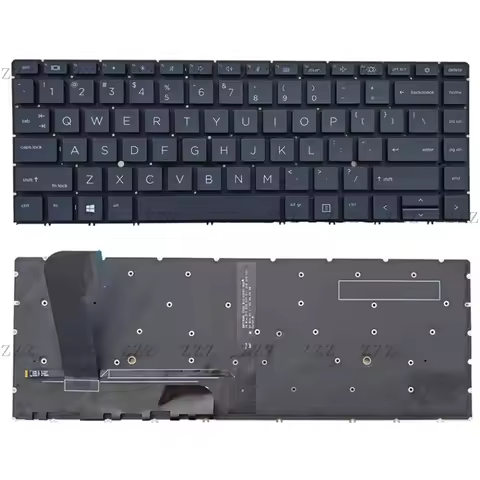 ZZ is suitable for HP ZBook Studio G7 Studio G8 portable computers, US keyboard with backlight repla