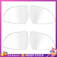 【HOT SALE】 2Pair Heated Rearview Mirror Glass Lens for  X3 G01 X4 F26 G02 X5 F15 G05 X6 F16 G06 2013