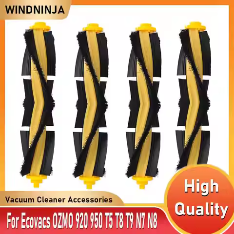 Main Roller Brush For Ecovacs OZMO 920 950 T5 T8 T9 N7 N8 Pro Yeedi 2 Hybrid Robot Vacuum Cleaner Re