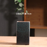Tyk b.Mogu Square Small Old Pile Succulent Flowerpot Ceramic Simple Household Balcony Clay Stoneware