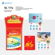 Calendar 2026 52 Weeks – Ma Dao Thanh Cong | Calendar Vanlangbooks WallCNY | (Code: VL17a)