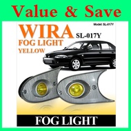 Proton Wira Satria Putra Front Bumper Projector Fog Light Wira Satria 1.5 Sport Light Fog Lamp 3424