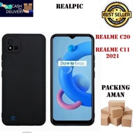 Casing Realme C20 / Realme C11 2021 SoftCase Black Matte