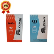 6.5KG R600A Refrigerante Gas Aircond Fridge Gas Penyaman Udara Peti Sejuk Ekon HYCOOL ICE LOONG 冷气空调