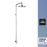 VRH ฝักบัวอาบน้ำฉาก 3/4" หัว 8" ก๊อกเดี่ยว OD38MM รุ่น MA FJVHS-115DSS