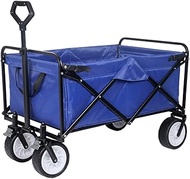 Folding Cart Wagon,outdoor Fishing Car,Portable Camping Wagon,Garden Trolley,Shopping Handcart Buggy,Suitable For Outdoor Sports Events,Load 80KG