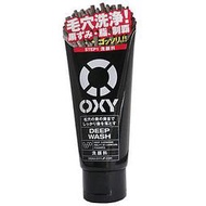 【七三七香水精品坊】ROHTO OXY 日本超人氣 男性炭毛穴污垢清潔洗面乳 130g