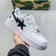 A BATHING APE Bape STA Men Women Star Label Printed Graffiti Skateboard Shoes VJJE