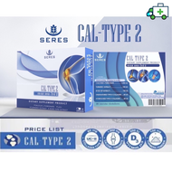 SERES CAL-TYPE2  เซเรส แคล-ไทป์ 2  แคลเซียมผสมคอลลาเจน  30 แคปซูล [PPLF]