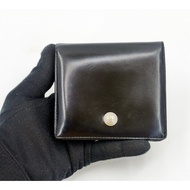 AGNES B VOYAGE Leather Bifold Wallet Coin Pocket JAPAN