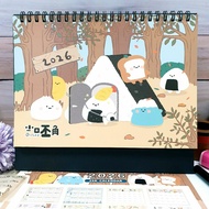 2026 Small Pooh Corner 25k Triangle Desk Calendar Food Annual Plan Memo 115 Years Taiwan-Made Monthl