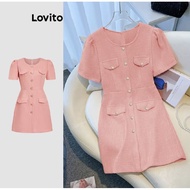 Forwarding LOVITO Dress Pink XL New