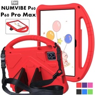 for NUMVIBE P60 / P60 Pro Max 5G Tab PC 11 inch EVA Portable Shockproof Kids Safe Handle Stand Funct