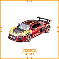 MiniAuto 1:24 Audi R8 Track - Red (DC24371) Diecast Vehicles / Car Toys