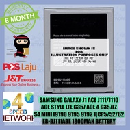 J1 ACE NEO SM-J110H J111F J110G J111G J110F STYLE G357FZ S4 Mini i9190 i9195 EB-BJ111ABE 1800mAh Gal