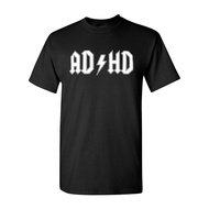 AD_HD ADHD Disorder Attion Deficit Hyper Joke Funny Tees