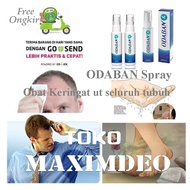 Odaban Spray Antiperspirant, Obat Keringat untuk seluruh tubuh, termasuk wajah dan kepala.