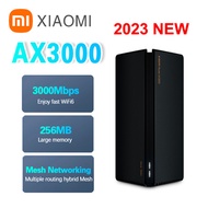 2023 NEW Xiaomi Router AX3000 Mesh Wifi6 2.4G 5.0 GHz Full Gigabit 5G WiFi Repeater 4 Antennas