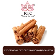 {SUPERHOT DEAL}100G Ceylon Cinnamon AA 1st Grade / KAYU MANIS SRI LANKA GRED AA 100% Asli 100G!