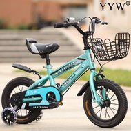 New Children's Bike 14 Inch 3-6-Year-Old Folding Kids Bicycle 3-6-Year-Old Boy And Girl Aluminium Al