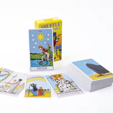 10.3*6cm Shuffle Tarot Collection B Shuffled World of RWS Tarot Deck 80 Pcs Cards A Creative Way of 