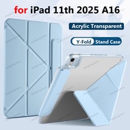 for IPad 11th Gen A16 10.2 5 6 7 8 9th 10th Air2 Pro 9.7 Air3 4 Air5 10.9 Pro 11 13 Air 11 Y-Folding