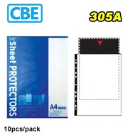 CBE A4 11 Holes Sheet Protector 305A 10'S/Pack