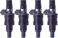ZYBUFOB 8x Fuel Injector Nozzle A46-00000 Compatible For NISSAN DATSUN 2.0L 2.4L L4 Compatible For L