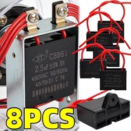 1.5-2.5uF Film Motor Run Capacitor - CBB61 Fan Starting Capacitor - Household Industrial Key Compone