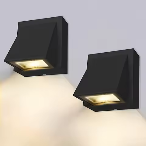 LED Aluminum Waterproof Wall Lamp, Modern Outdoor Wall Washer, 5W Wall Mount Outdoor Security Lighti