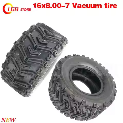 High performance 16X8-7 Kart Auto Parts 7 inch ATV Tires 16X8-7 16 * 8-7 Highway Tire Wear-resistant