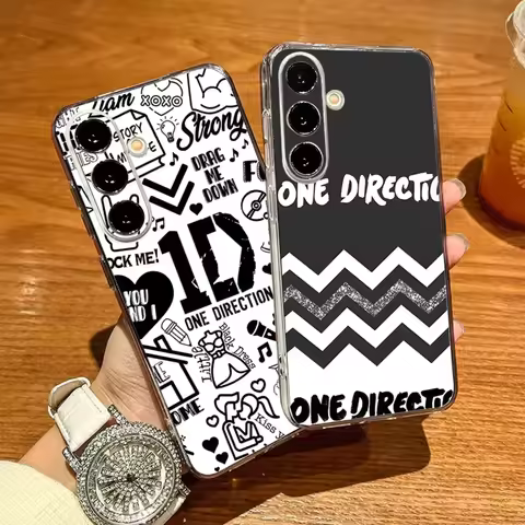 O-One D-Direction Music Phone Case For Samsung S26 S25 S24 Ultra S23 Fe S22 S20 S21 Plus Plus 5G Fe 