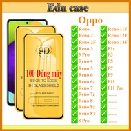9D Tempered Glass Oppo Reno/Reno2/2F//3Pro//4Pro/5//6Z//7Z/7Pro/8T/8Pro/8z/11F/12F/13F/F1s/F3/F5/F7/