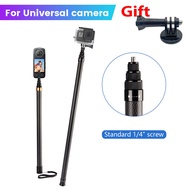 For Insta360 X3 /ONE RS X2 R 2.9m Carbon Fiber Invisible Extended Edition Selfie Stick For Insta360/DJI Action Cameras Accessory