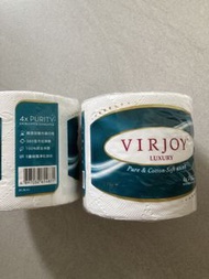 唯潔雅廁紙 四層豪華極致綿柔衛生紙 27卷VIRJOY luxury 4-ply toilet tissues 27 rolls