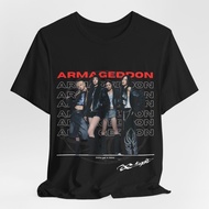 AESPA Cotton T-shirt Aespa Armageddon Graphic Tee KARINA WINTER NINGING GISELLE Print Short Sleeve T