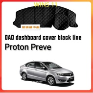 WINS11 Proton preve dashboard cover black line non slip mat diamond