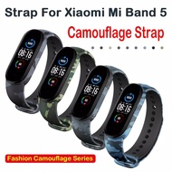 Strap Rubber Army CAMO Xiaomi Mi band 4 Rubber Bracelet Mi band 3 Mi band 5 6 Watch Strap