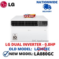 LG 0.8HP LA080GC (2023 MODEL) DUAL INVERTER WINDOW TYPE AIRCON