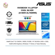 Asus VivoBook 14 A1405V-ALY609WS 14'' WUXGA Laptop Cool Silver ( i5-13420H, 16GB, 512GB SSD, Intel, 