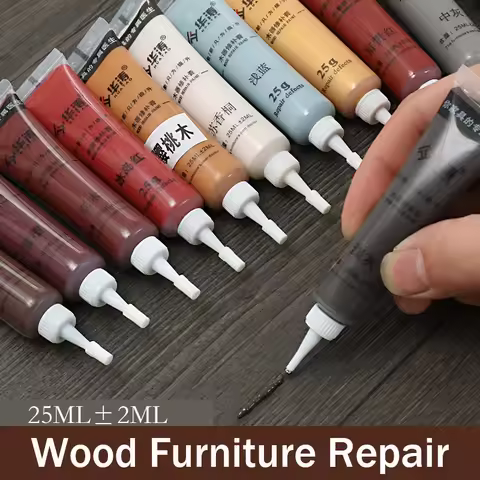 Wood Scratch Repair Agent,11 Color Wood Fillers Paste for Scratch Crack Stain,Multipurpose Filler Pu