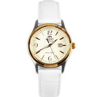 Brand NEW Orient Ladies Automatic FNR1Q003W0 NR1Q003W White Leather Strap Dress Watch