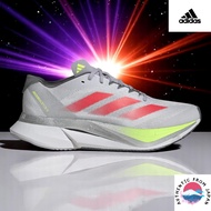 [Adidas] Running Shoes Adizero Boston 12 MDF82 Women's Dash Grey/Lucid Red/Lucid Lemon (JI4473)