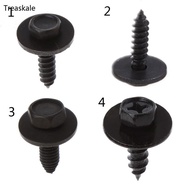 TREA 10x 6mm Hex Screw 5mm Torx Screw Car for Fender Bumper for Cross for Head Screw Washer M5 M6 Se