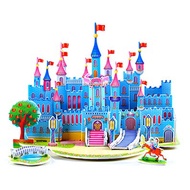 READY STOCK🌻3D Puzzle for kids 3D立体模型小拼图