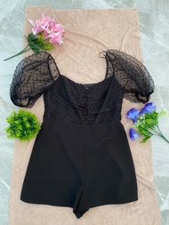 จั๊มสูท topshop สีดำ