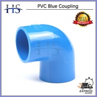 PVC ELBOW PLAIN BLUE ELBOW SIZES (1/2"-3/4"-1")/PVC BLUE PIPE FITTINGS