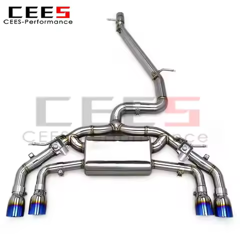 cees Catback Exhaust for VW GOLF 7/MK7/R/7R 2.0T 2014-2020 Muffler Exhaust System Stainless Steel Es